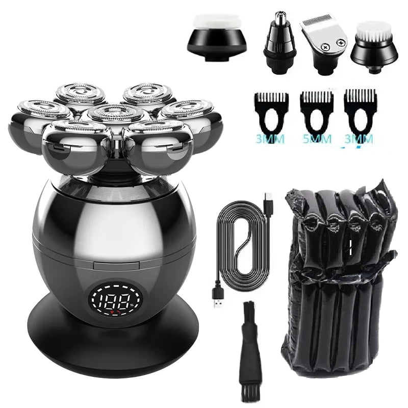 ELITEZENS 7D Flex Head Bald Shaver (USB-C, IPX7)