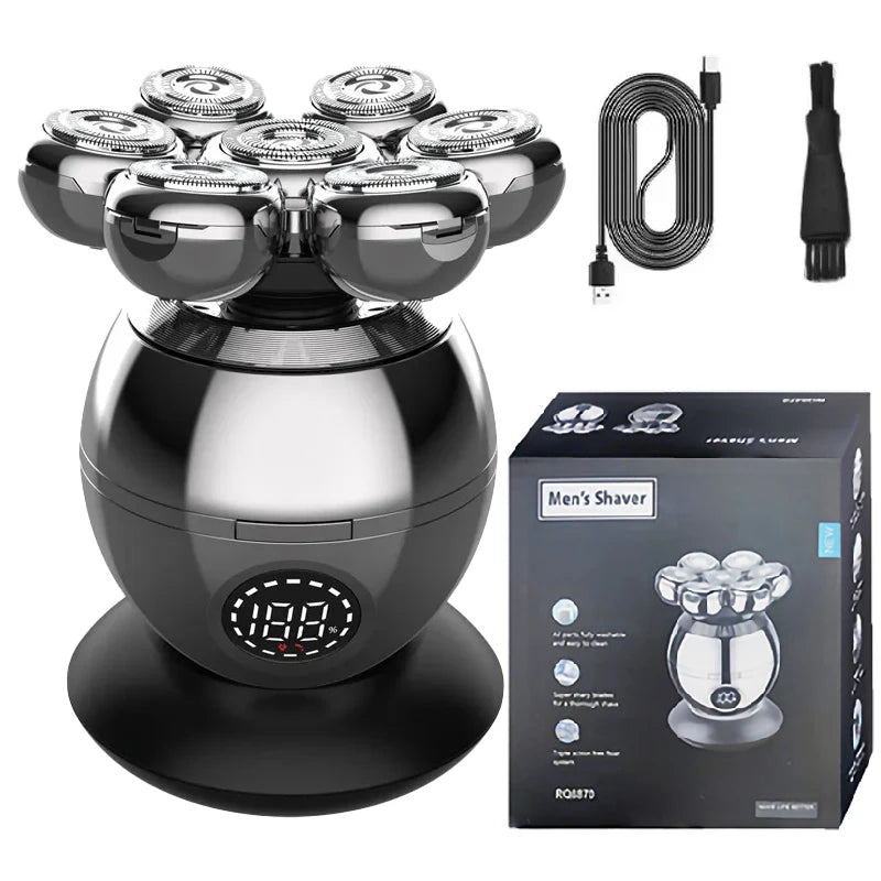 ELITEZENS 7D Flex Head Bald Shaver (USB-C, IPX7)