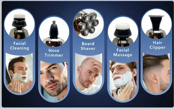 ELITEZENS 7D Flex Head Bald Shaver (USB-C, IPX7)