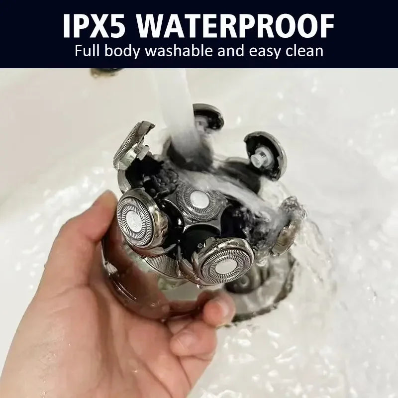 ELITEZENS 7D Flex Head Bald Shaver (USB-C, IPX7)